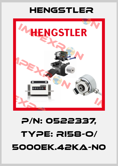 p/n: 0522337, Type: RI58-O/ 5000EK.42KA-N0 Hengstler
