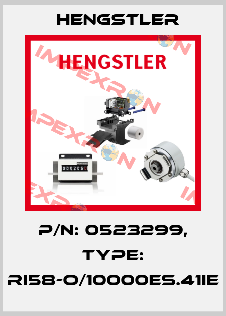 p/n: 0523299, Type: RI58-O/10000ES.41IE Hengstler