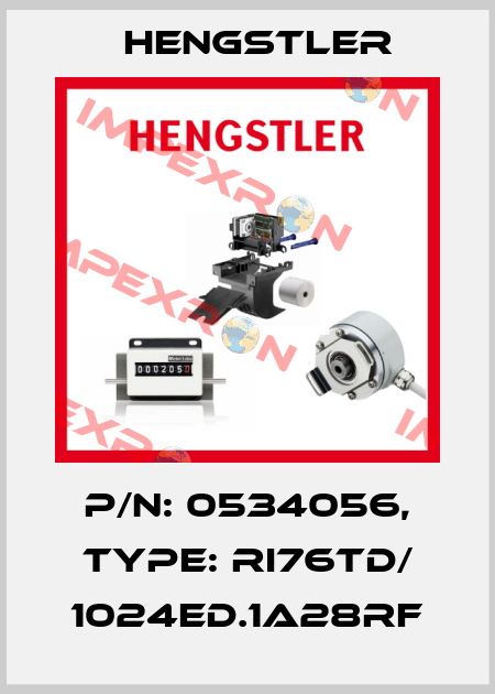 p/n: 0534056, Type: RI76TD/ 1024ED.1A28RF Hengstler