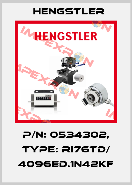 p/n: 0534302, Type: RI76TD/ 4096ED.1N42KF Hengstler