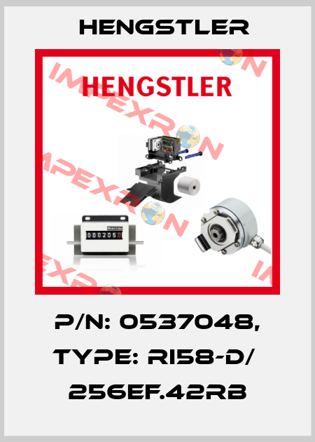 p/n: 0537048, Type: RI58-D/  256EF.42RB Hengstler