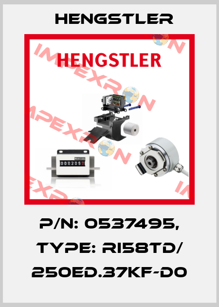 p/n: 0537495, Type: RI58TD/ 250ED.37KF-D0 Hengstler