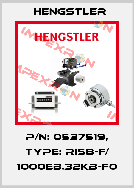 p/n: 0537519, Type: RI58-F/ 1000EB.32KB-F0 Hengstler