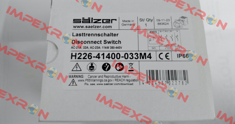 H226-41400-033M4 Salzer