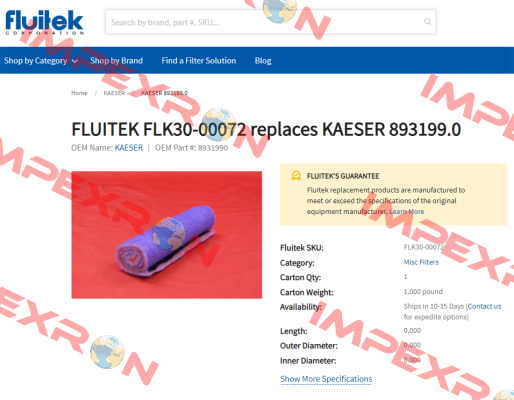 FLK30-00072 FLUITEK