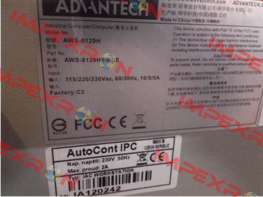 AWS-8129H1-RBE  obsolte no replacement  Advantech