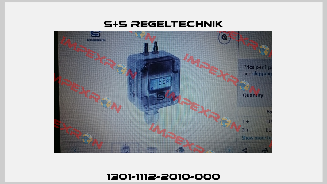 1301-1112-2010-000 S+S REGELTECHNIK