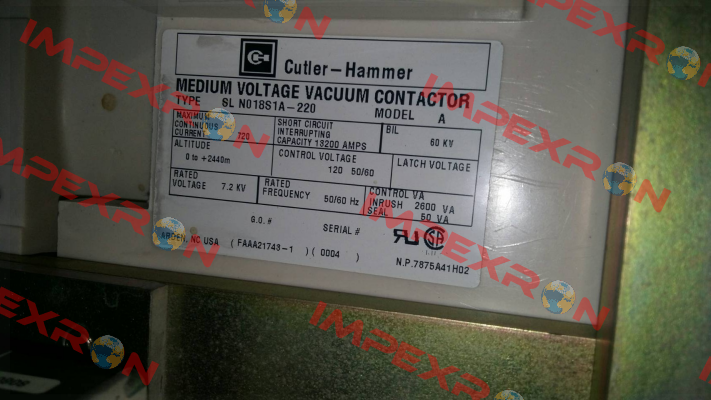 SLN018S1A-220 Cutler Hammer (Eaton)