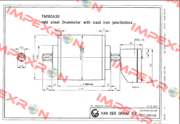 TM160A30-0410-1500  Van der Graaf