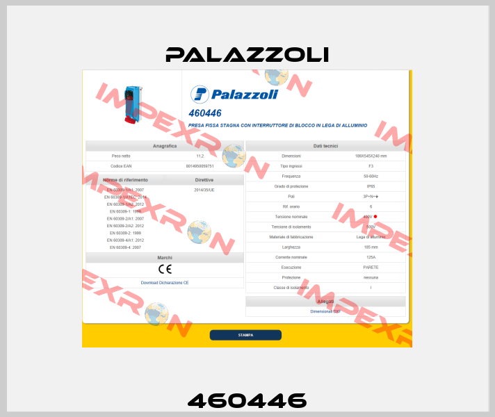 460446 Palazzoli