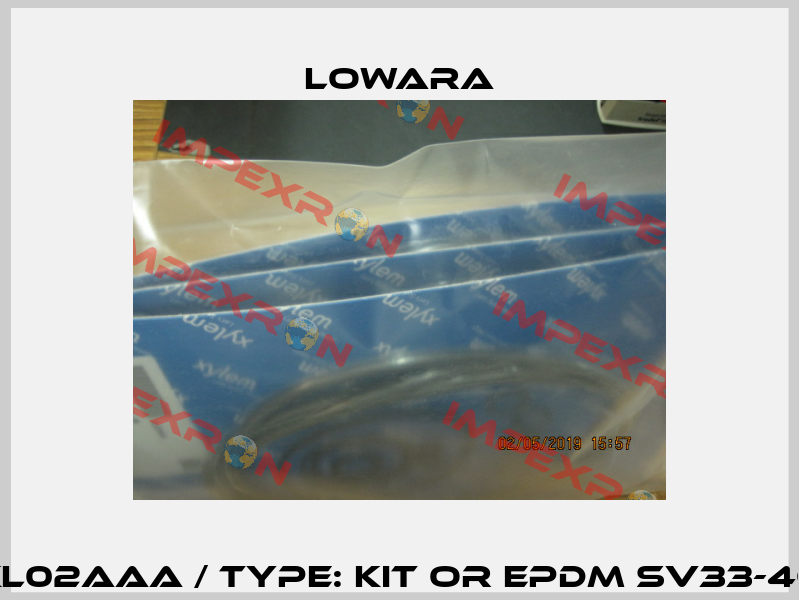 KL02AAA / Type: KIT OR EPDM SV33-46 Lowara