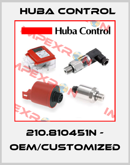 210.810451N - OEM/customized Huba Control