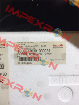 R911333320 Rexroth