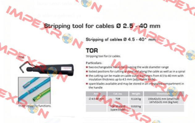 p/n: 5151-588100, Type: TOR Elpress