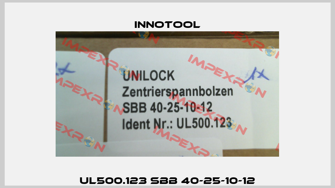 UL500.123 SBB 40-25-10-12 INNOTOOL