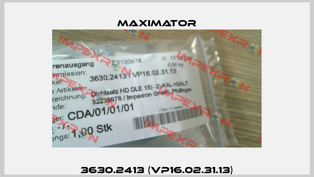 3630.2413 (VP16.02.31.13) Maximator