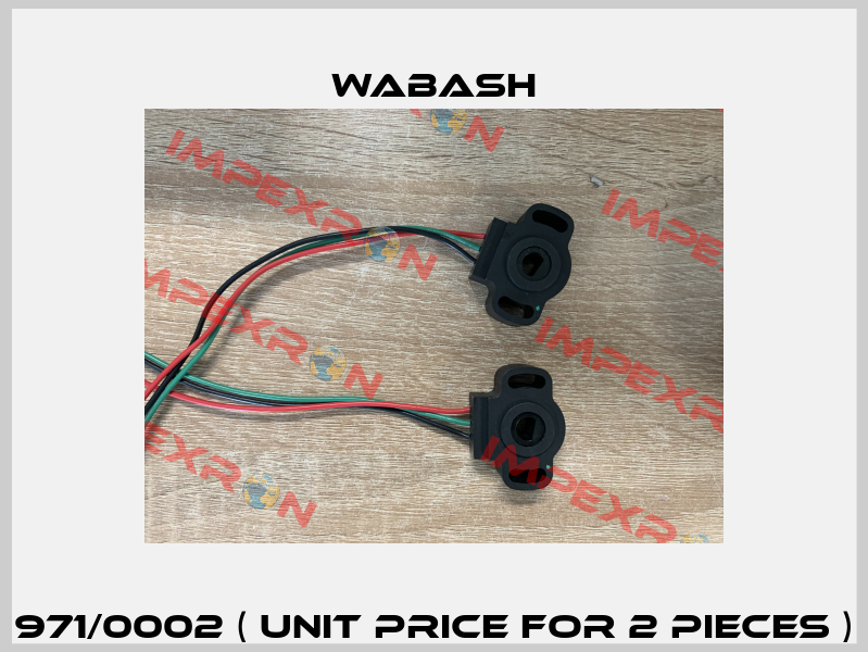 971/0002 ( price for 2 pieces ) Wabash