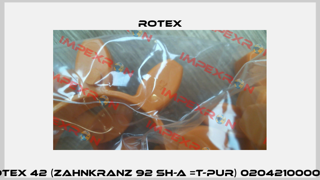 ROTEX 42 (Zahnkranz 92 Sh-A =T-PUR) 020421000045 Rotex