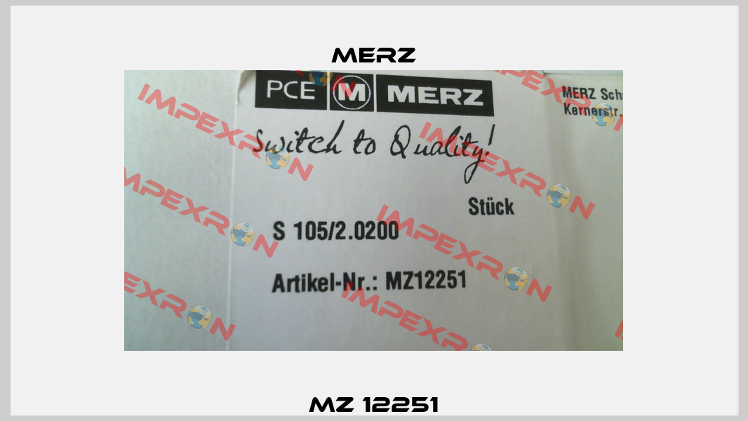 MZ 12251 Merz