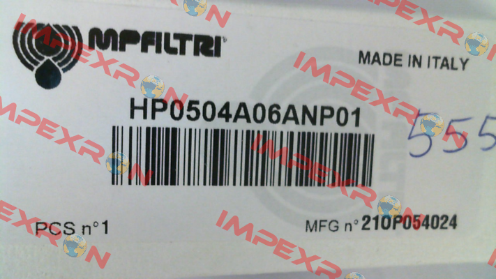 5558 / HP-050-4-A06-A-N-P01 MP Filtri