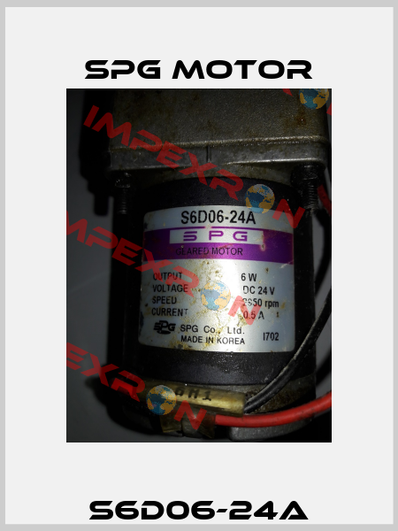 S6D06-24A Spg Motor