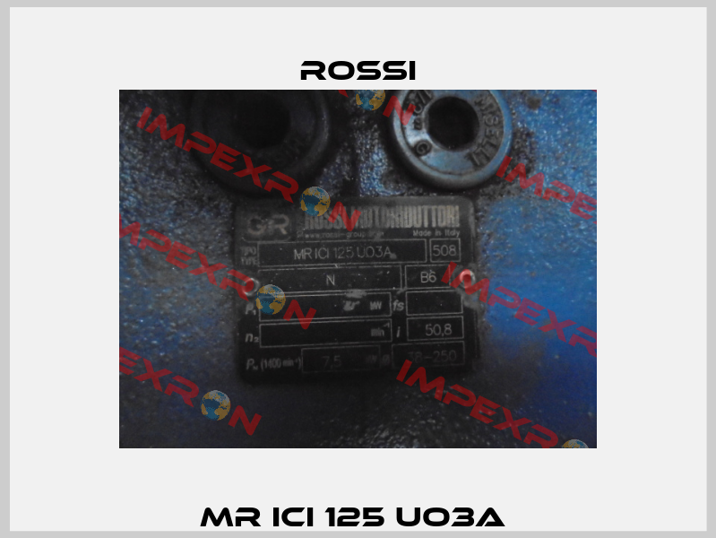 MR ICI 125 UO3A  Rossi