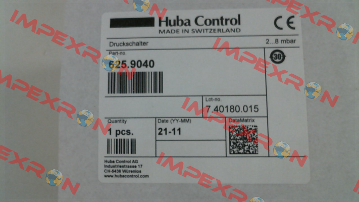 625.9040 Huba Control