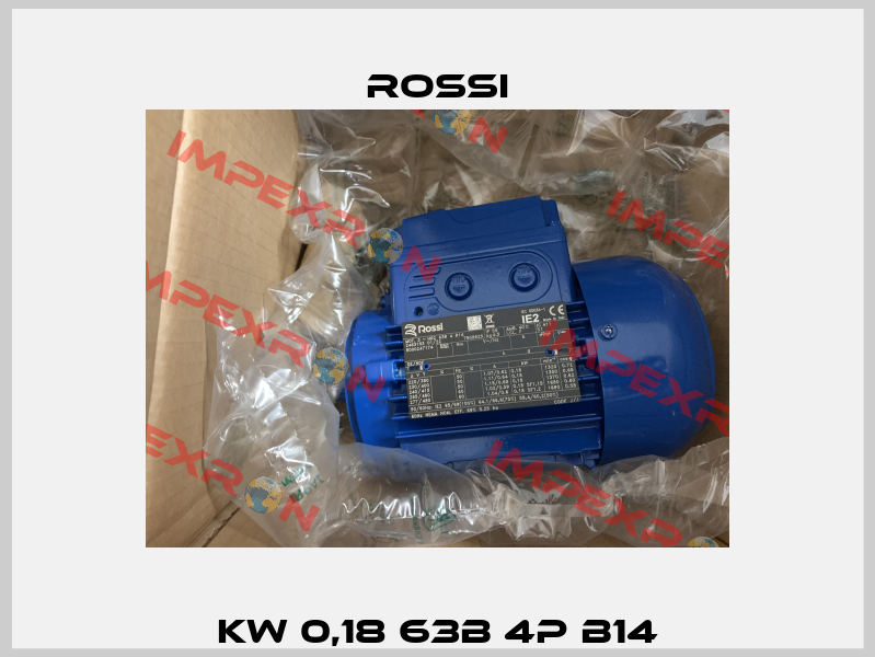 KW 0,18 63B 4P B14 Rossi