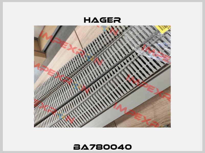 BA780040 Hager