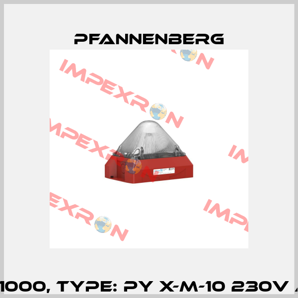 Art.No. 21551101000, Type: PY X-M-10 230V AC CL RAL3000 Pfannenberg