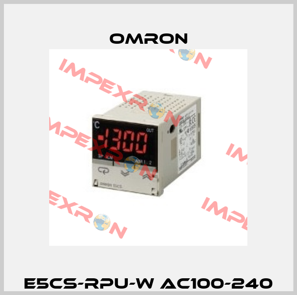 E5CS-RPU-W AC100-240 Omron