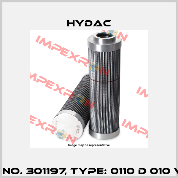 Mat No. 301197, Type: 0110 D 010 V /-W Hydac