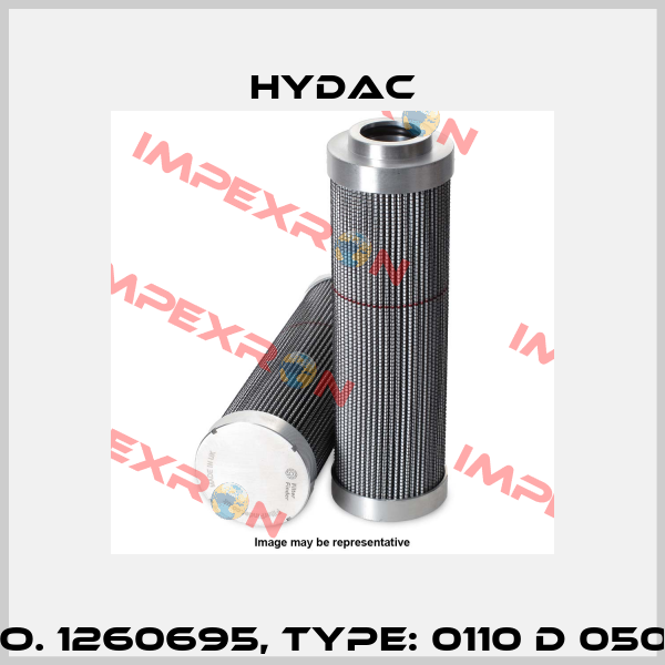 Mat No. 1260695, Type: 0110 D 050 W /-W Hydac