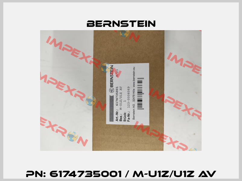 PN: 6174735001 / M-U1Z/U1Z AV Bernstein